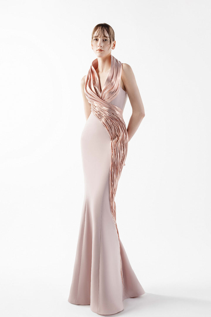 Alternate Rosy Silhouette Mermaid