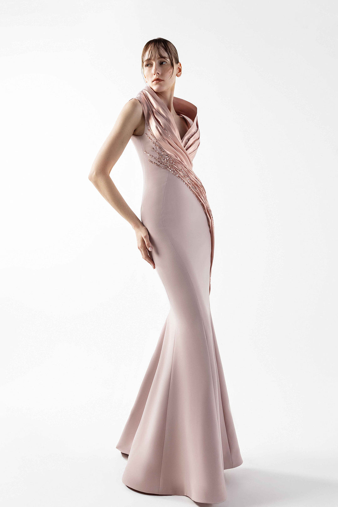 Alternate Rosy Silhouette Mermaid