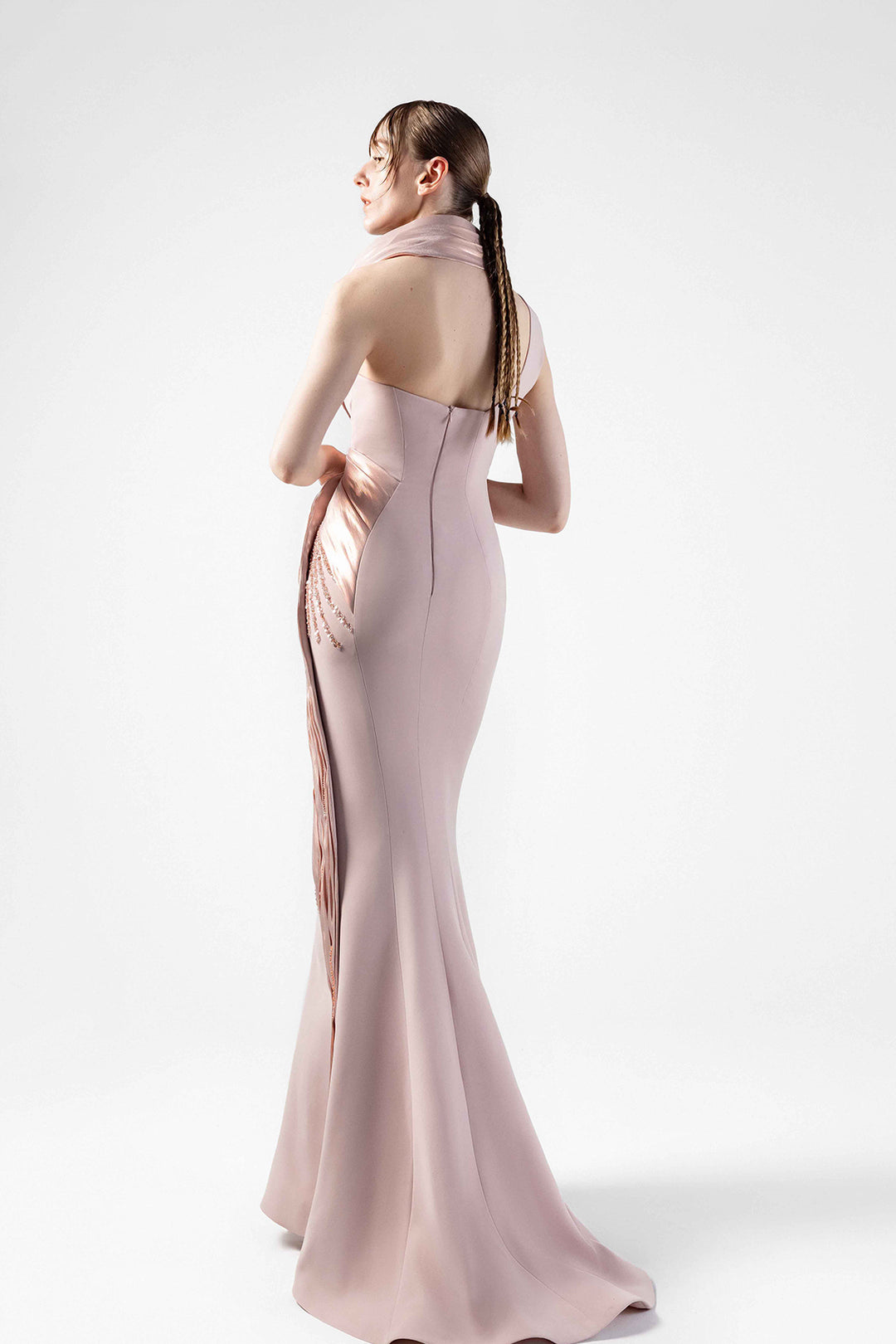 Alternate Rosy Silhouette Mermaid