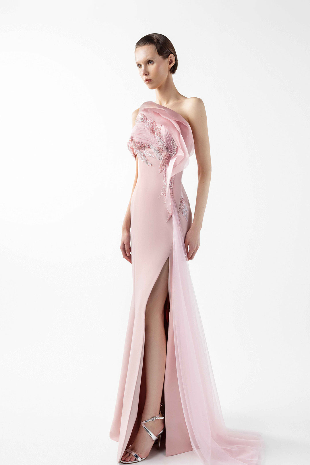 Mermaid Off-The-Shoulder Lace Dress