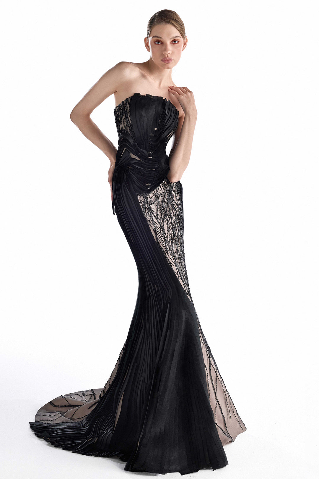 Illusion Lace with Mermaid Dress