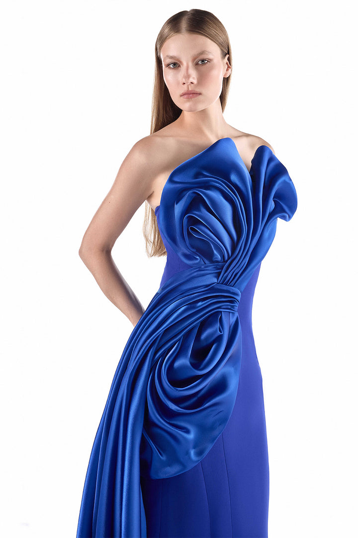 Sculpted Rosette with Mermaid Dress
