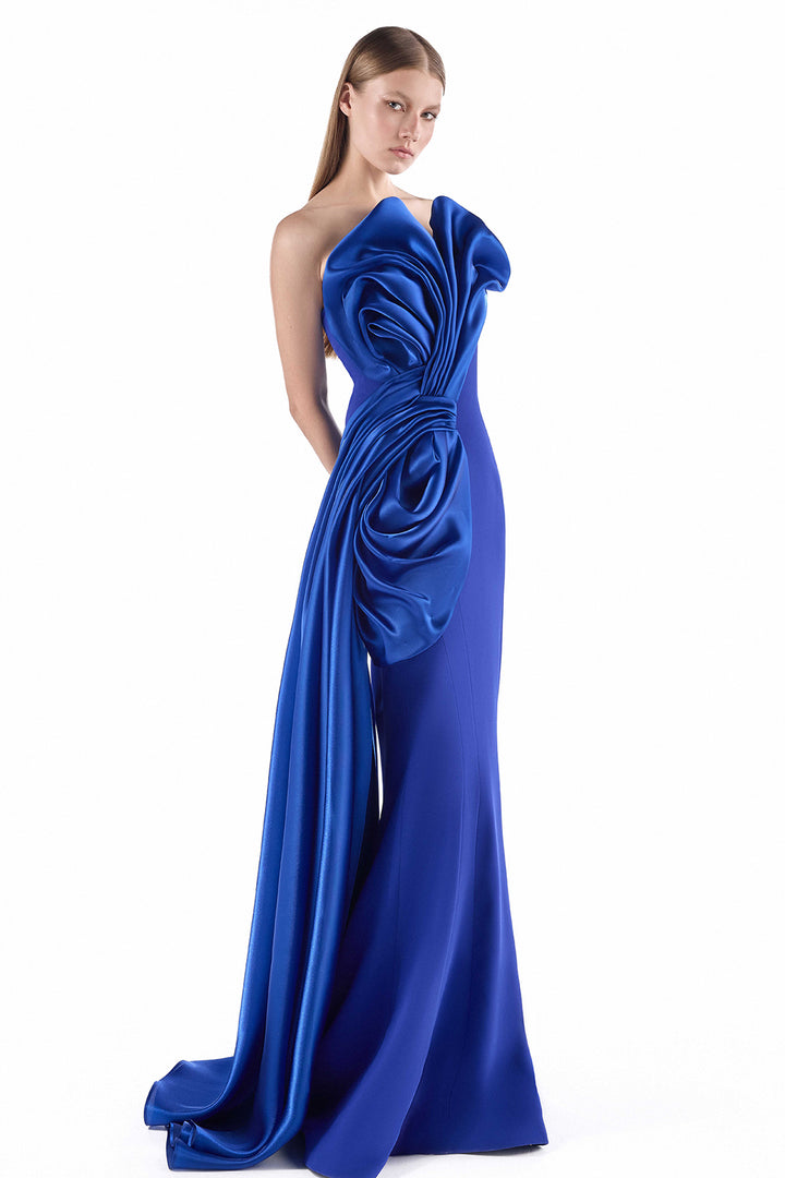 Sculpted Rosette with Mermaid Dress