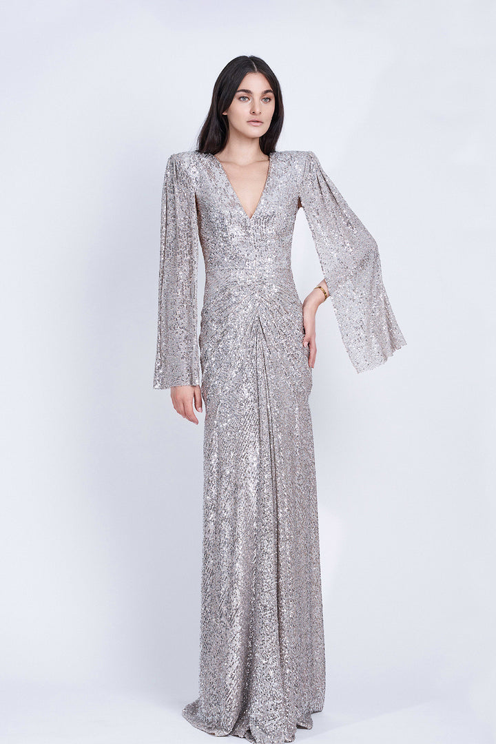 Sequin-Embellished Dress