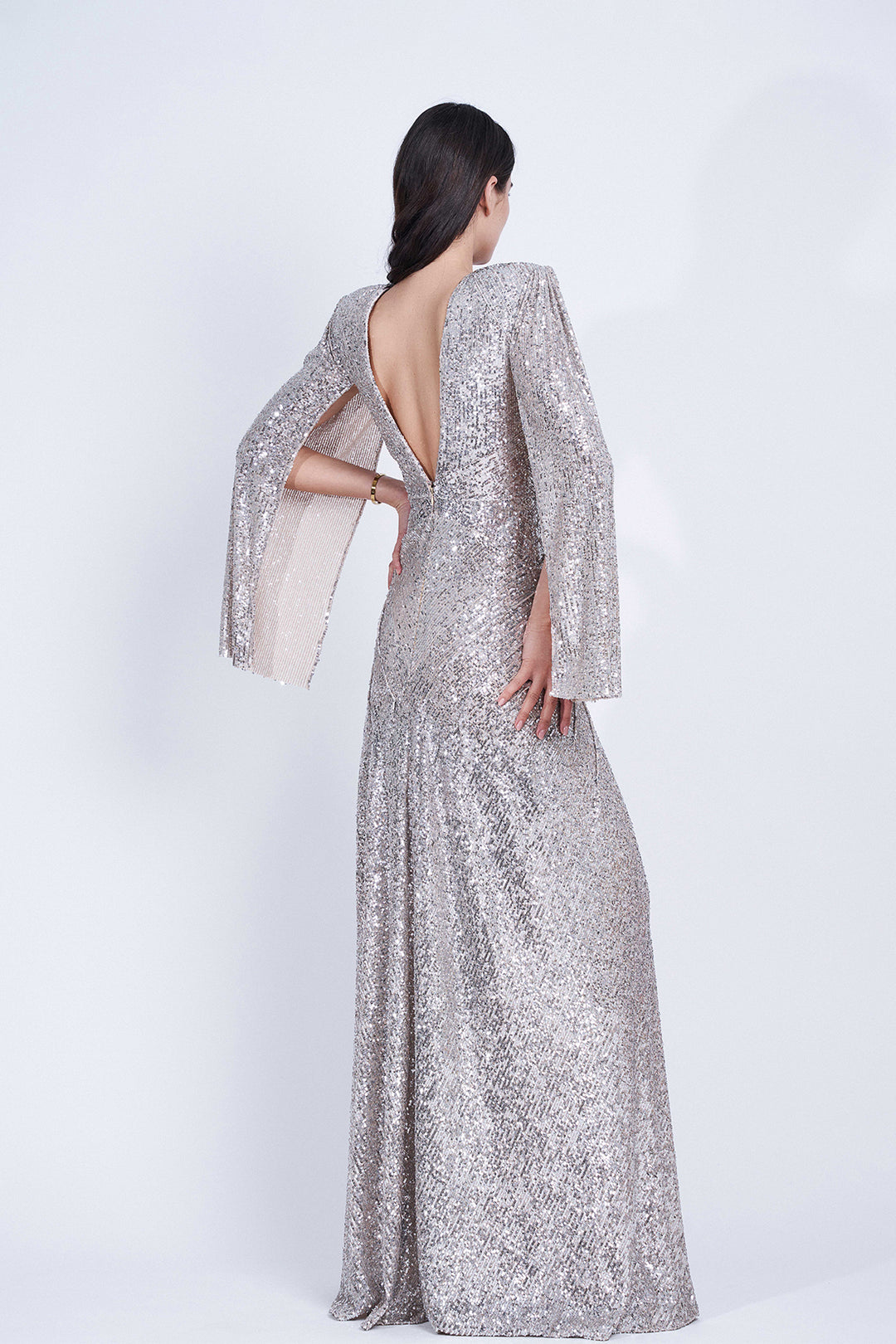 Sequin-Embellished Dress