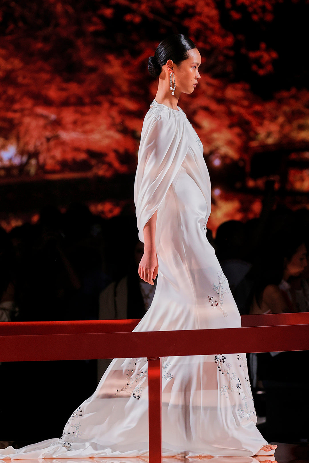 One-Shoulder Column Dress