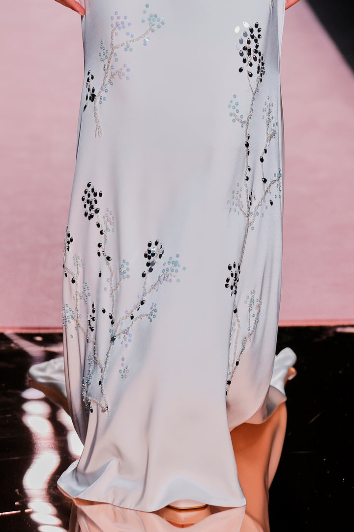 One-Shoulder Column Dress