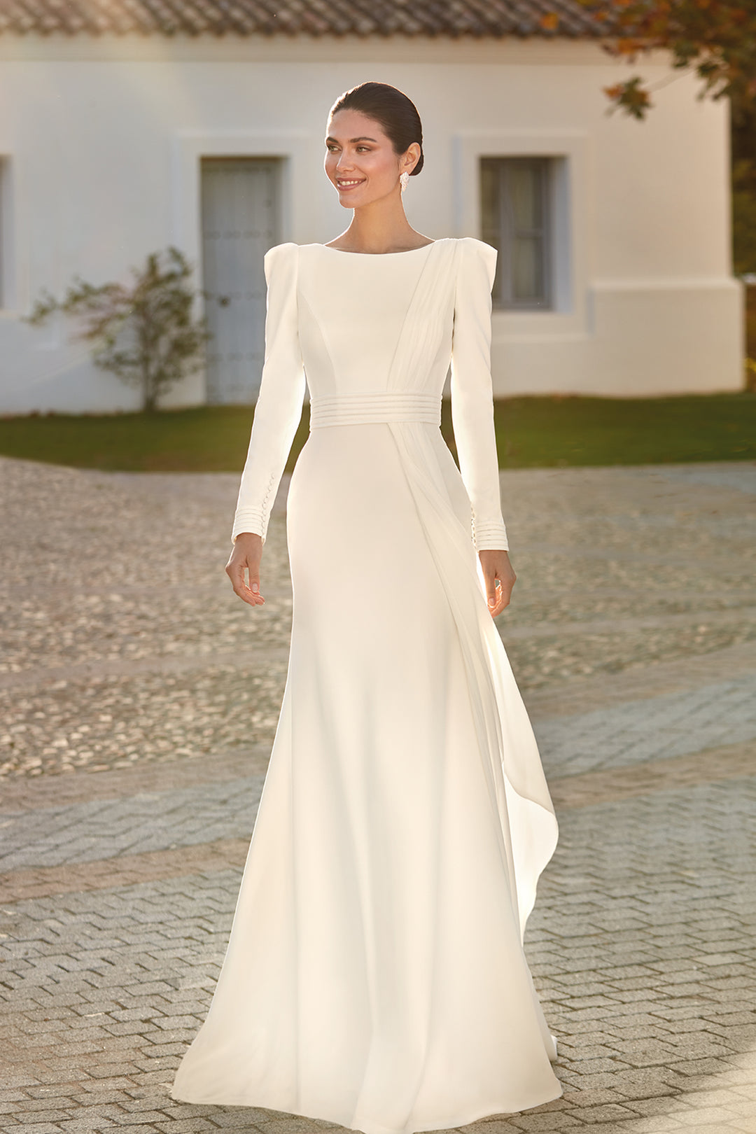 bateau mermaid wedding dresses Bateau Neckline Wedding Dress (Boat)