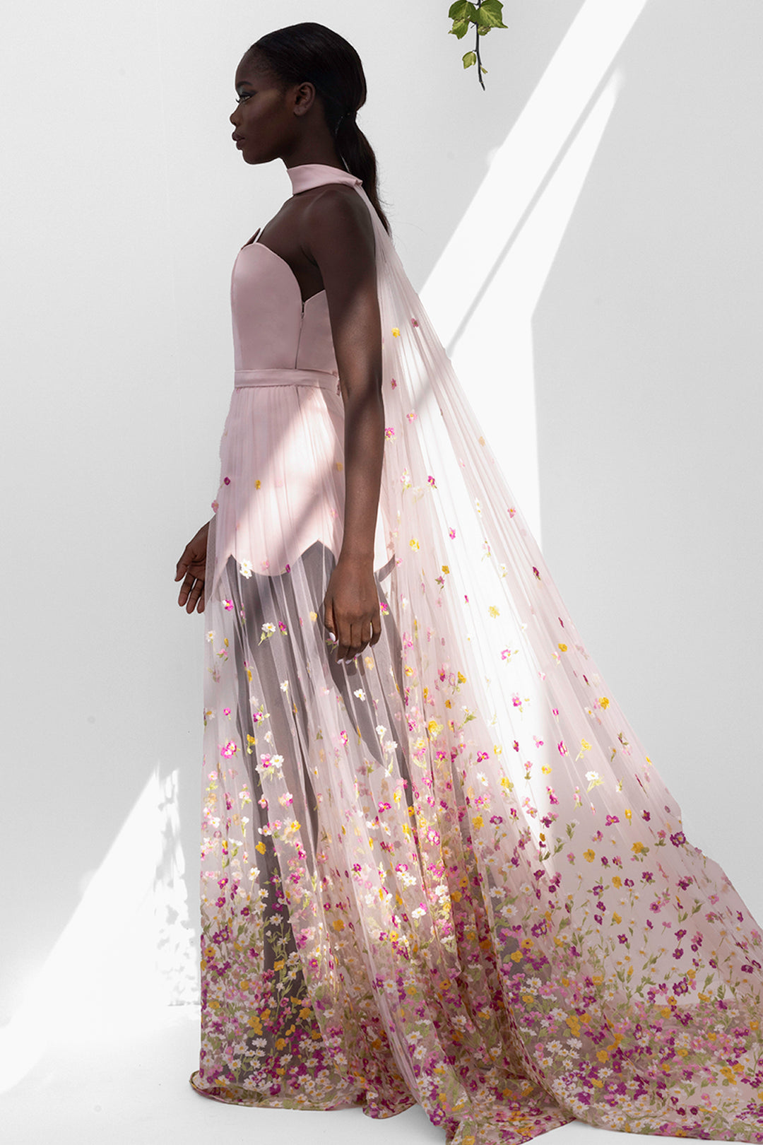Radzimir Embroidered A-line Dress