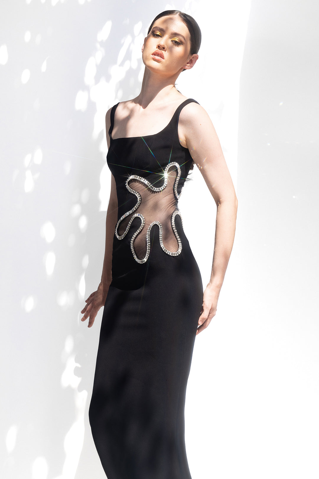 Sleeveless with Straight Cut Dress