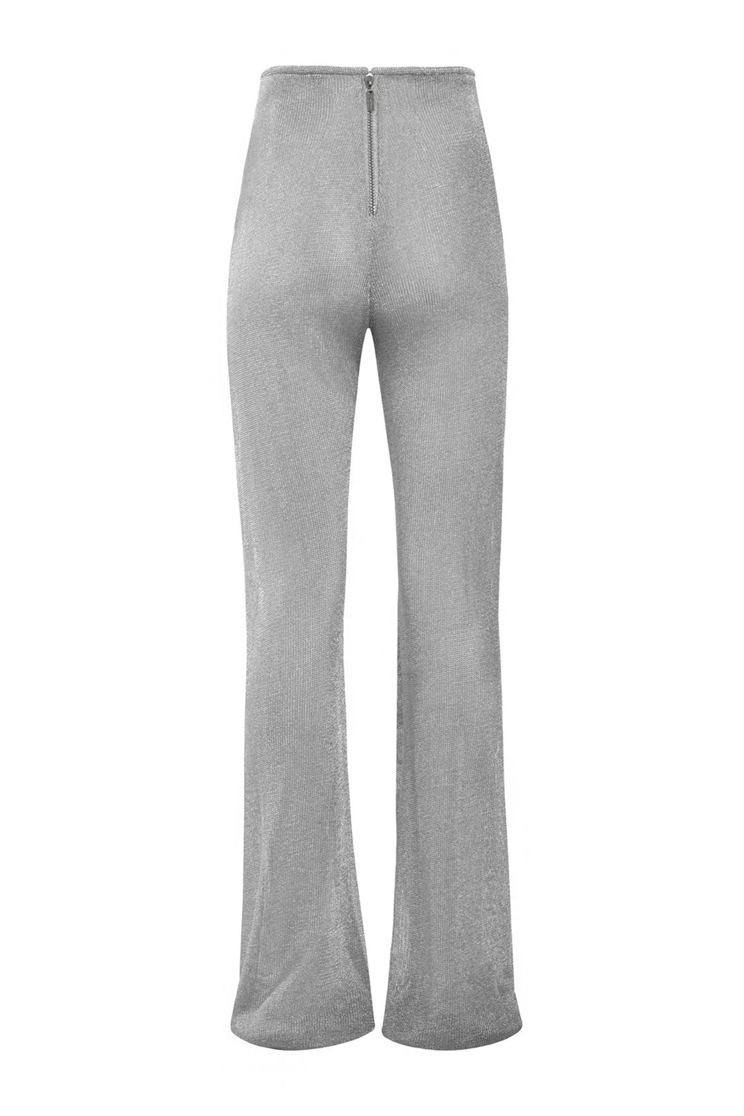 Crystal Embroidered Crop Top with Trousers