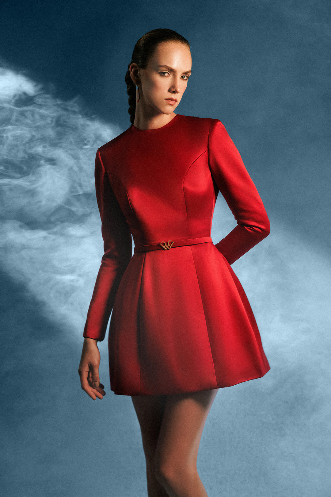 Razmir Long-Sleeved Mini Dress