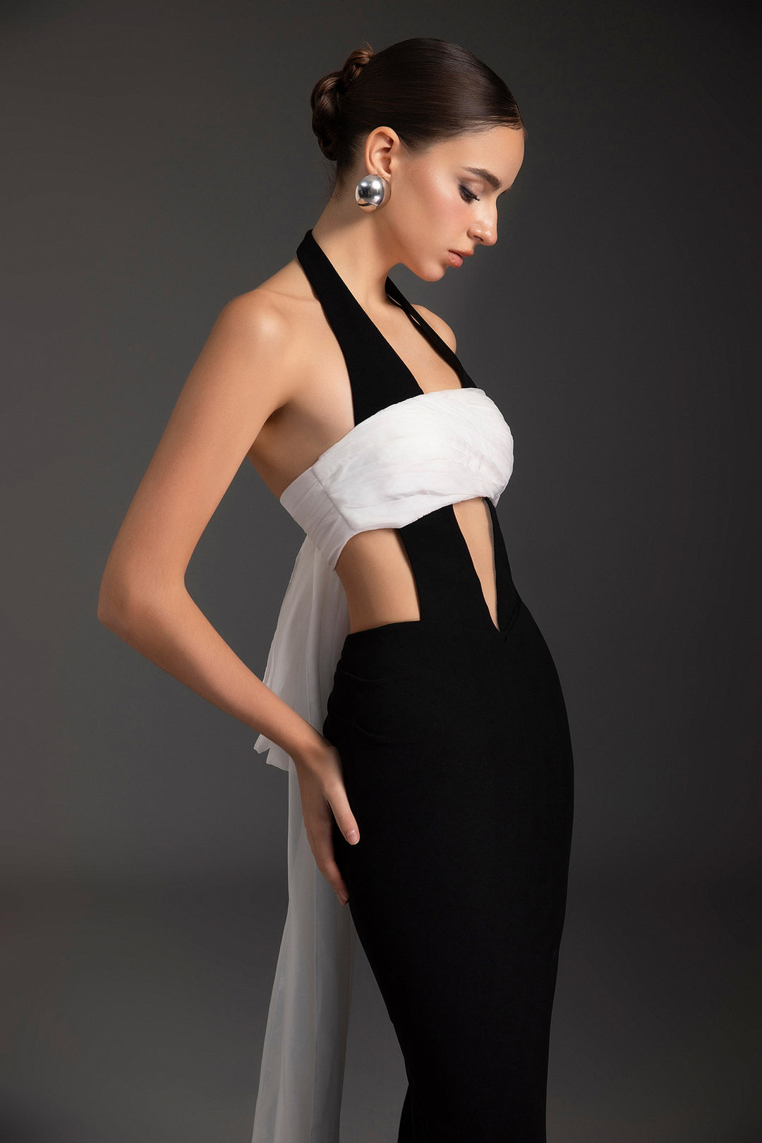 Twilight Halter Neck Long Dress