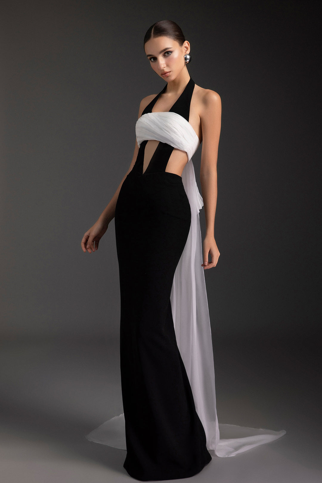 Twilight Halter Neck Long Dress