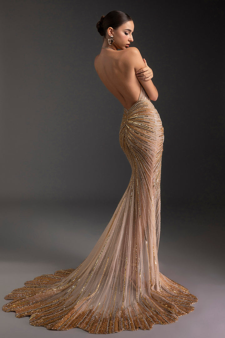 Column Sun Goddess Dress