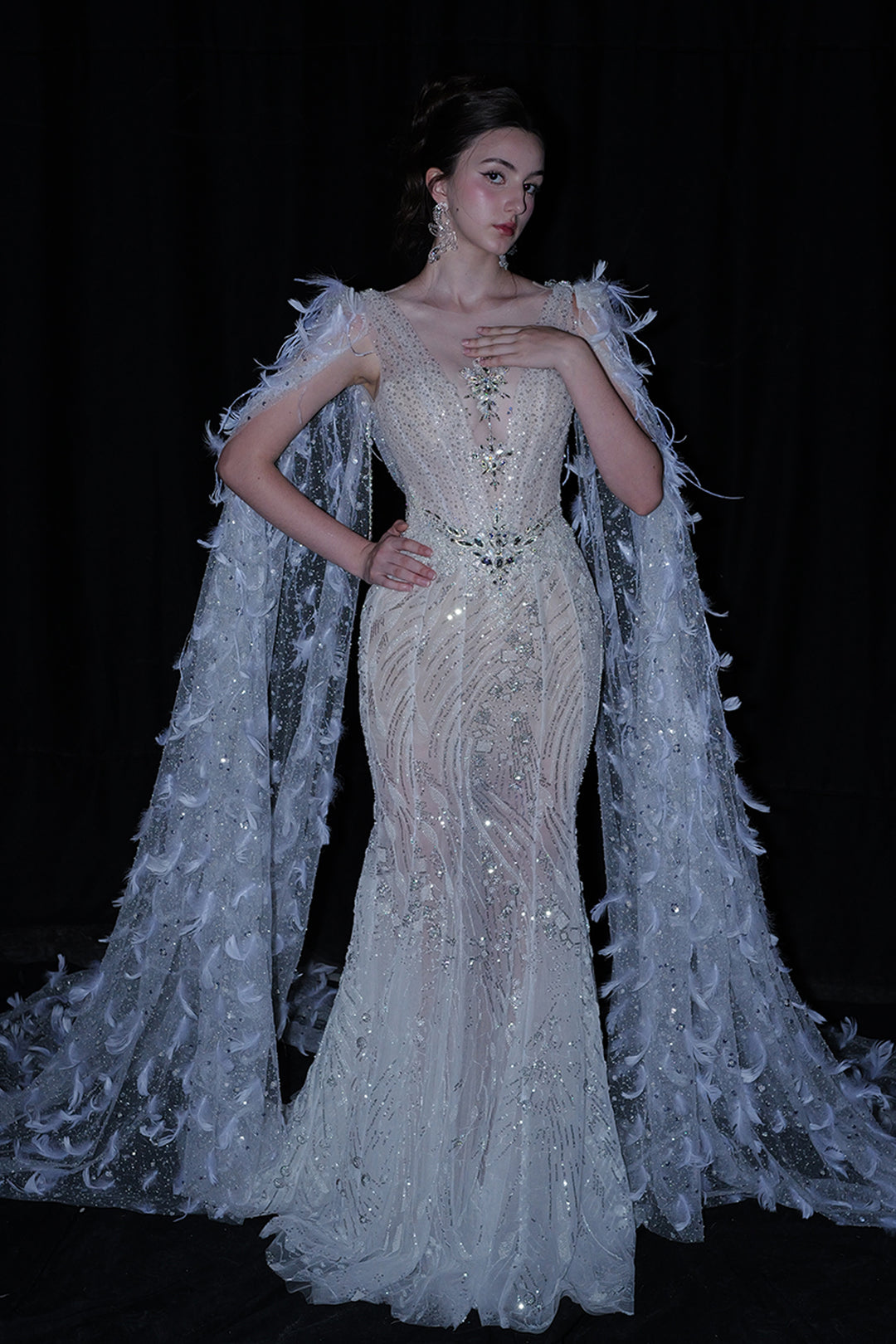 silver overlay dress Silver Mesh Overlay Dress