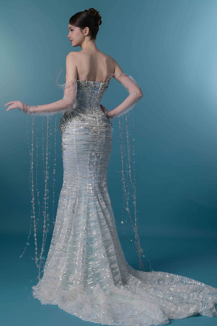 Embellished Beaded Fringe Dress