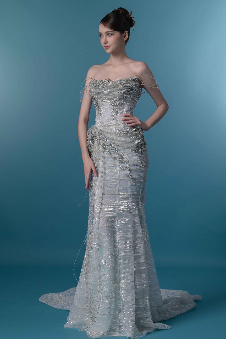 Embellished Beaded Fringe Dress