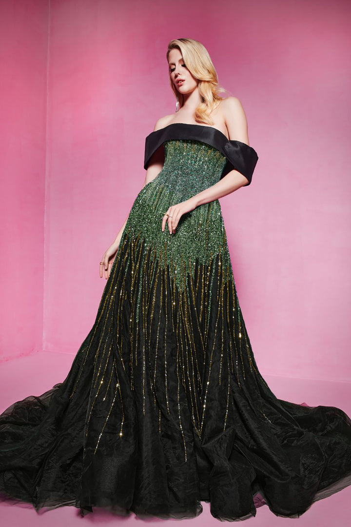 Tulle Strapless Dress