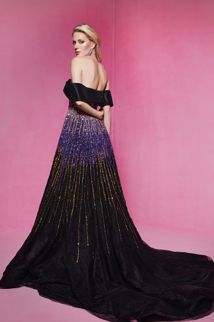 Tulle Strapless Dress