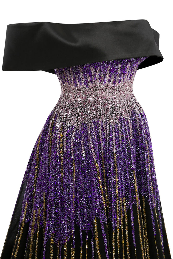 Tulle Strapless Dress