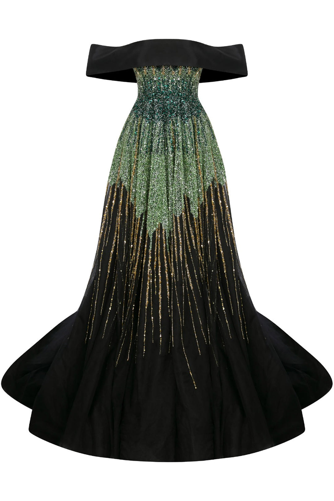 Tulle Strapless Dress