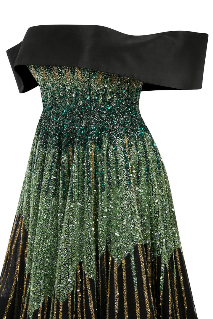 Tulle Strapless Dress