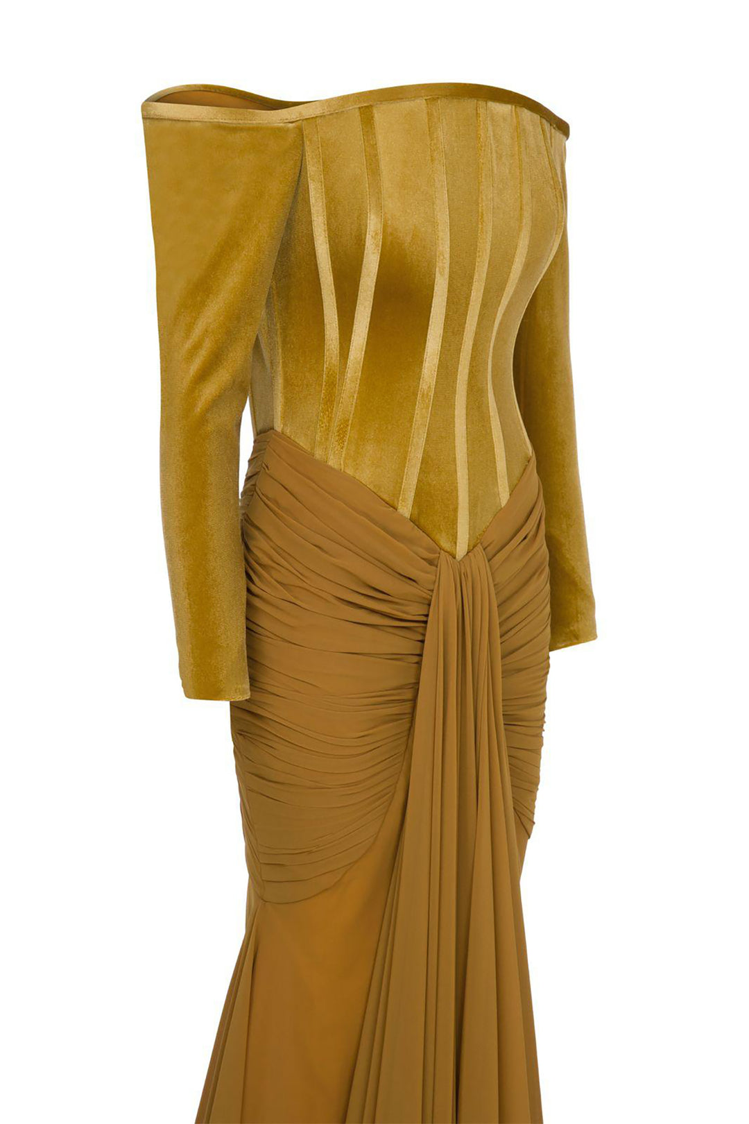 Sculpted Torso with Square Neckline