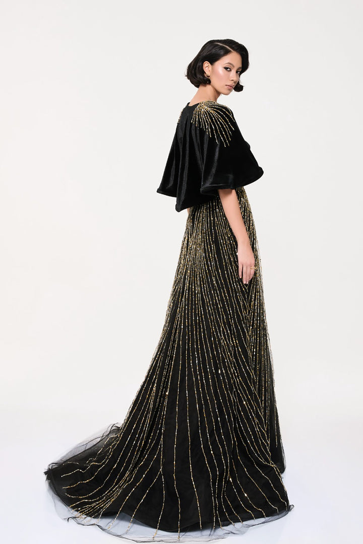 Strapless Bodice With A-Line Skirt