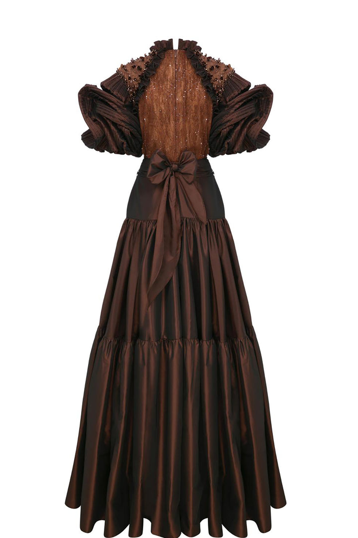 Floor-Length A-Line Dress