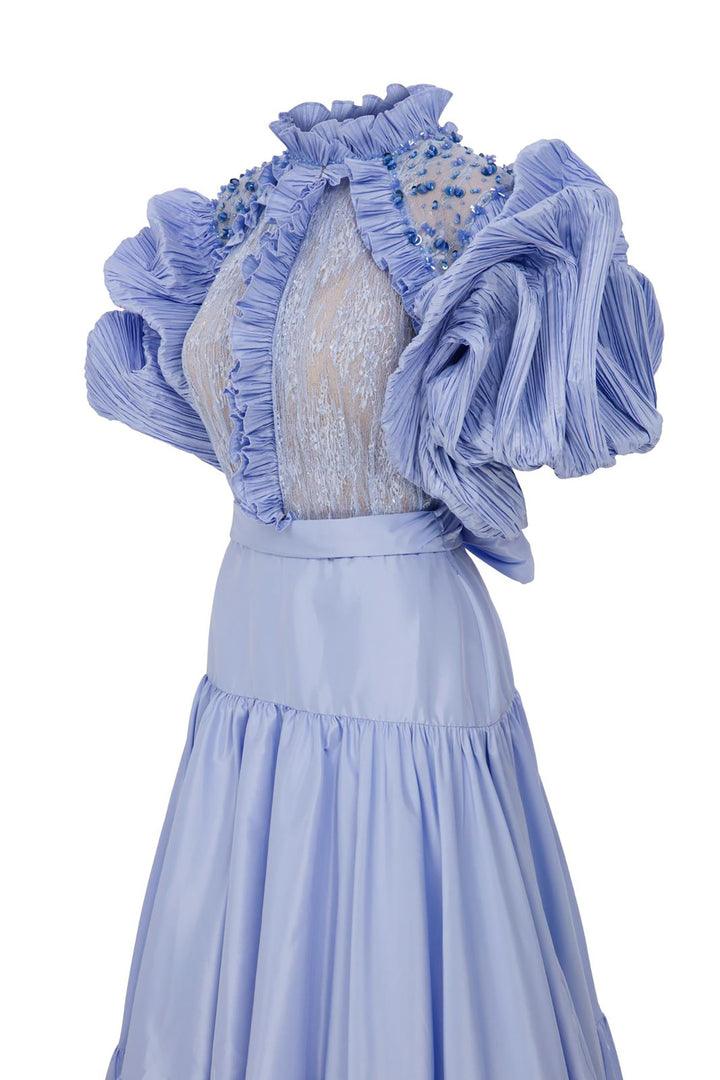 Floor-Length A-Line Dress