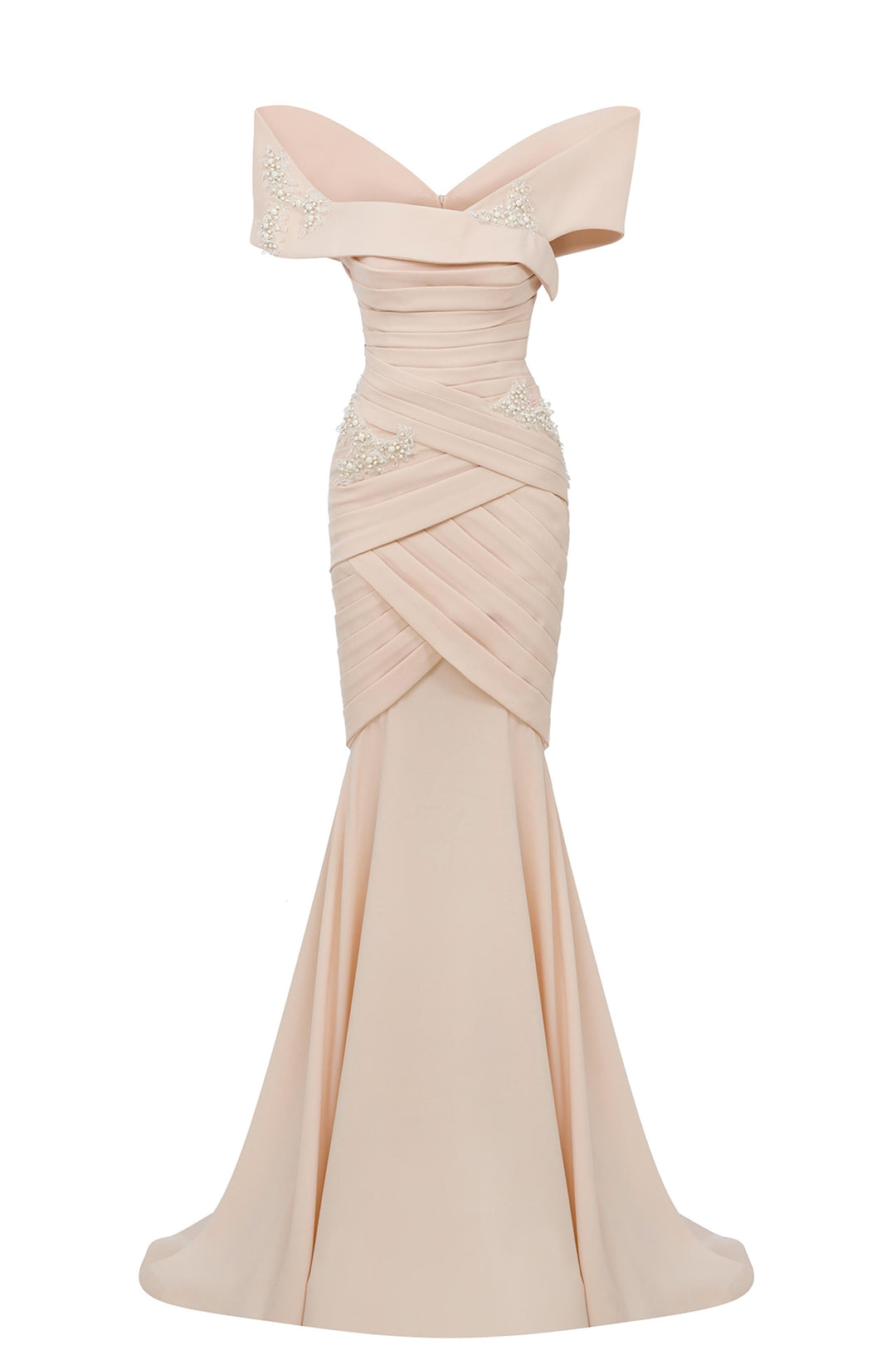 Off-The-Shoulder with A Fitted Bodice