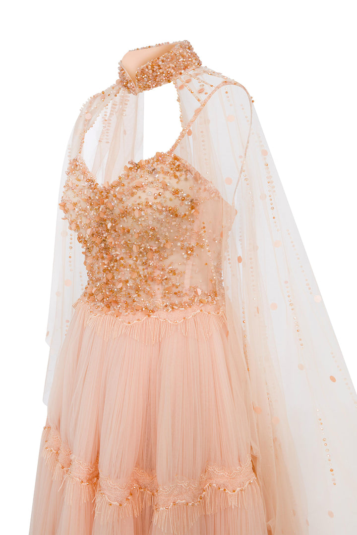 Strapless Belted Dress