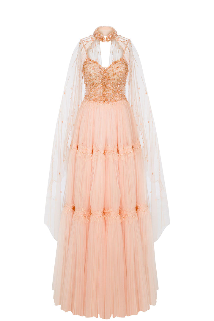 Strapless Belted Dress