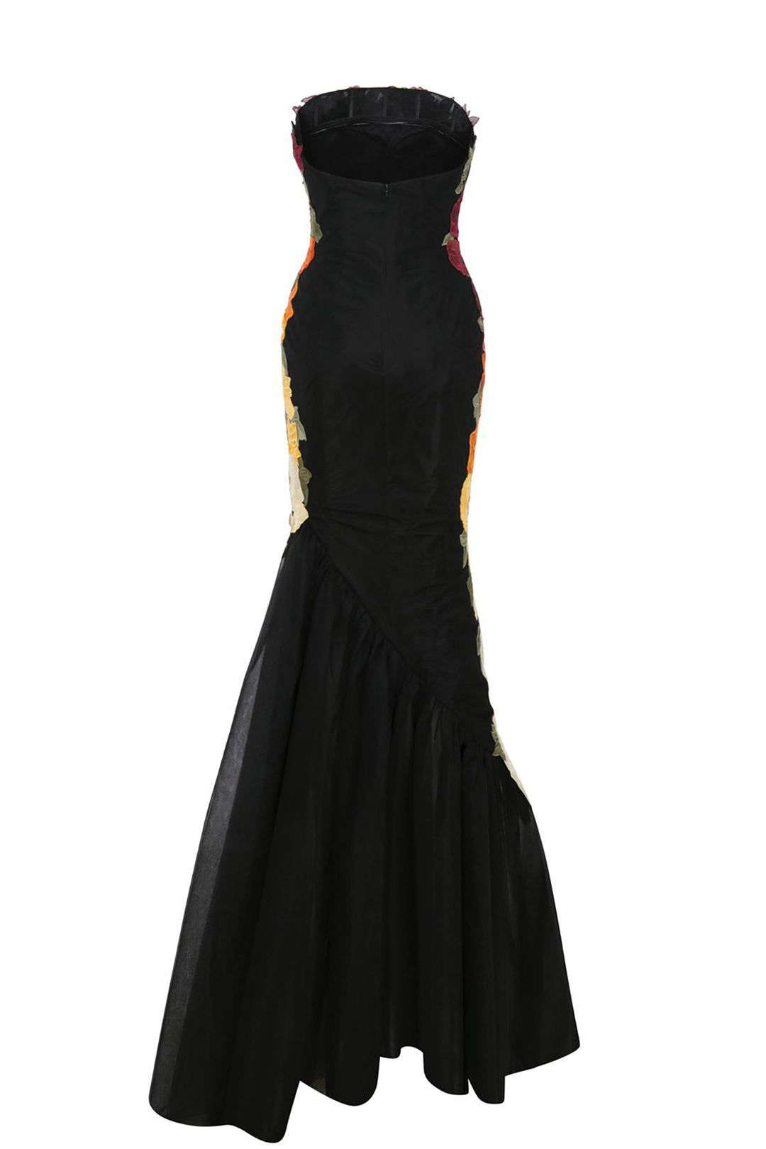 Mermaid Bodice with Floral Appliqué