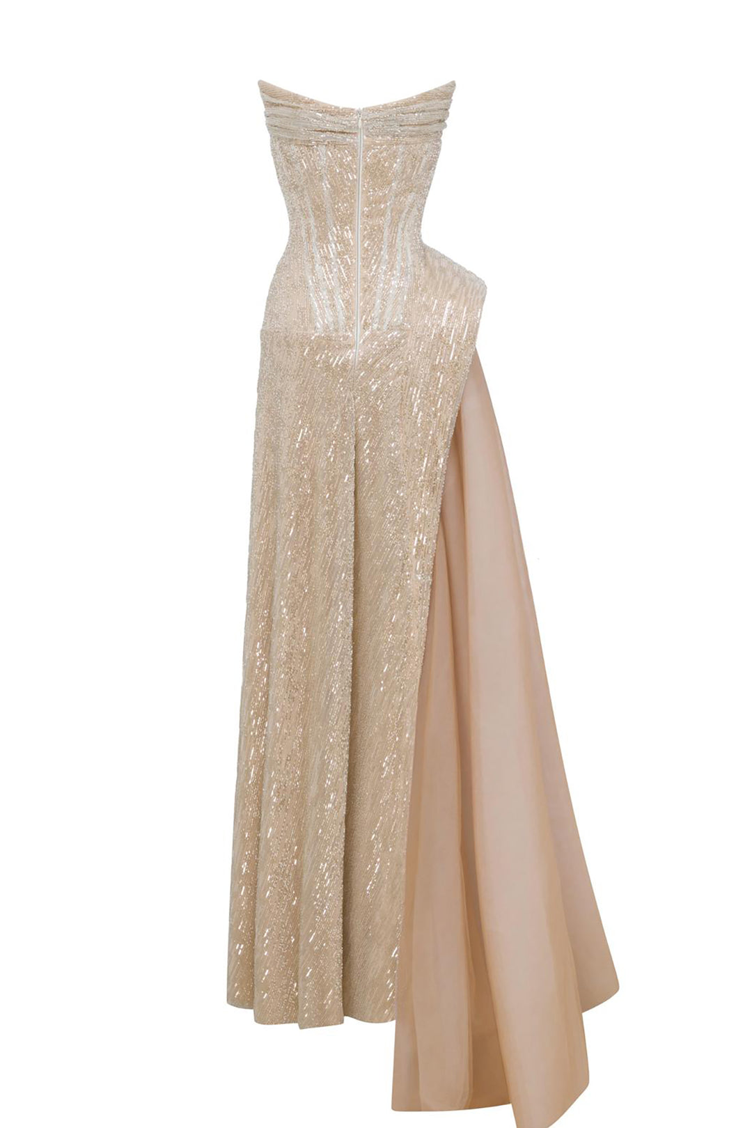 Column with Draped Overlay