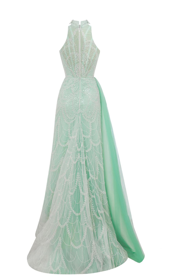 Off-The-Shoulder Corset-Waist Dress