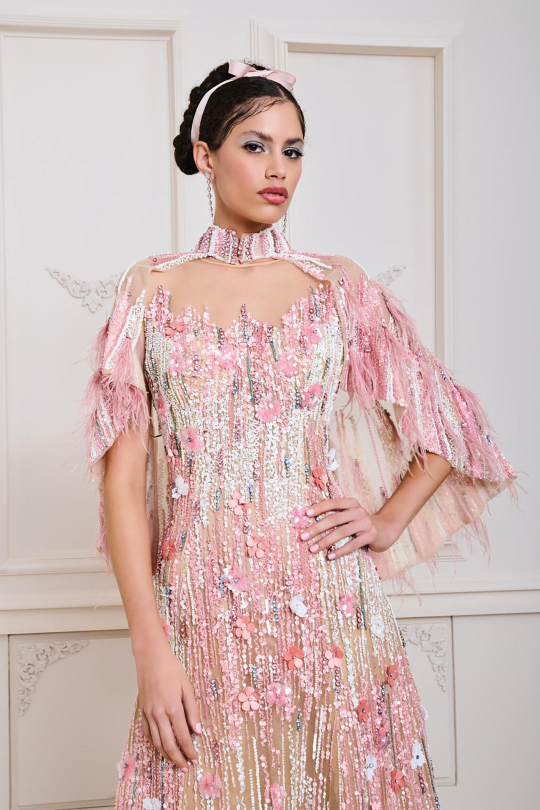 Glow-Soft A-Line Dress