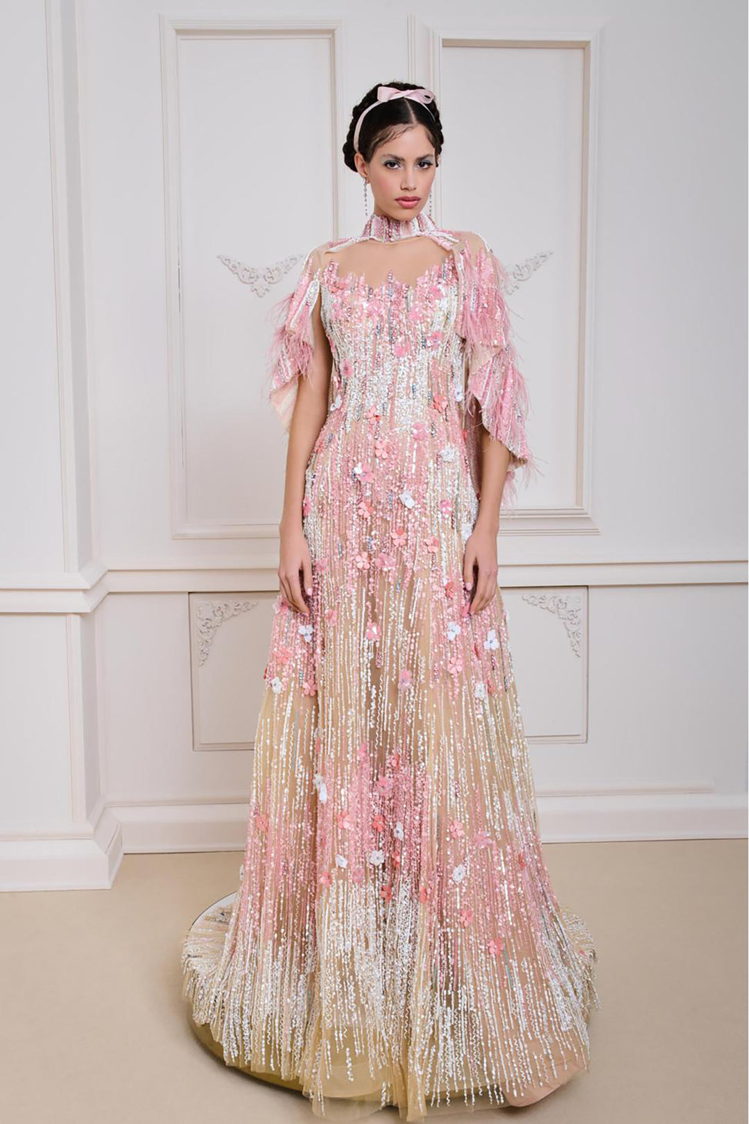 Glow-Soft A-Line Dress