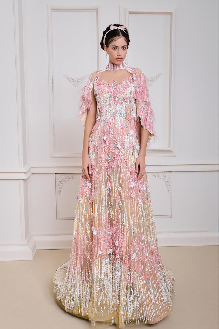 Glow-Soft A-Line Dress