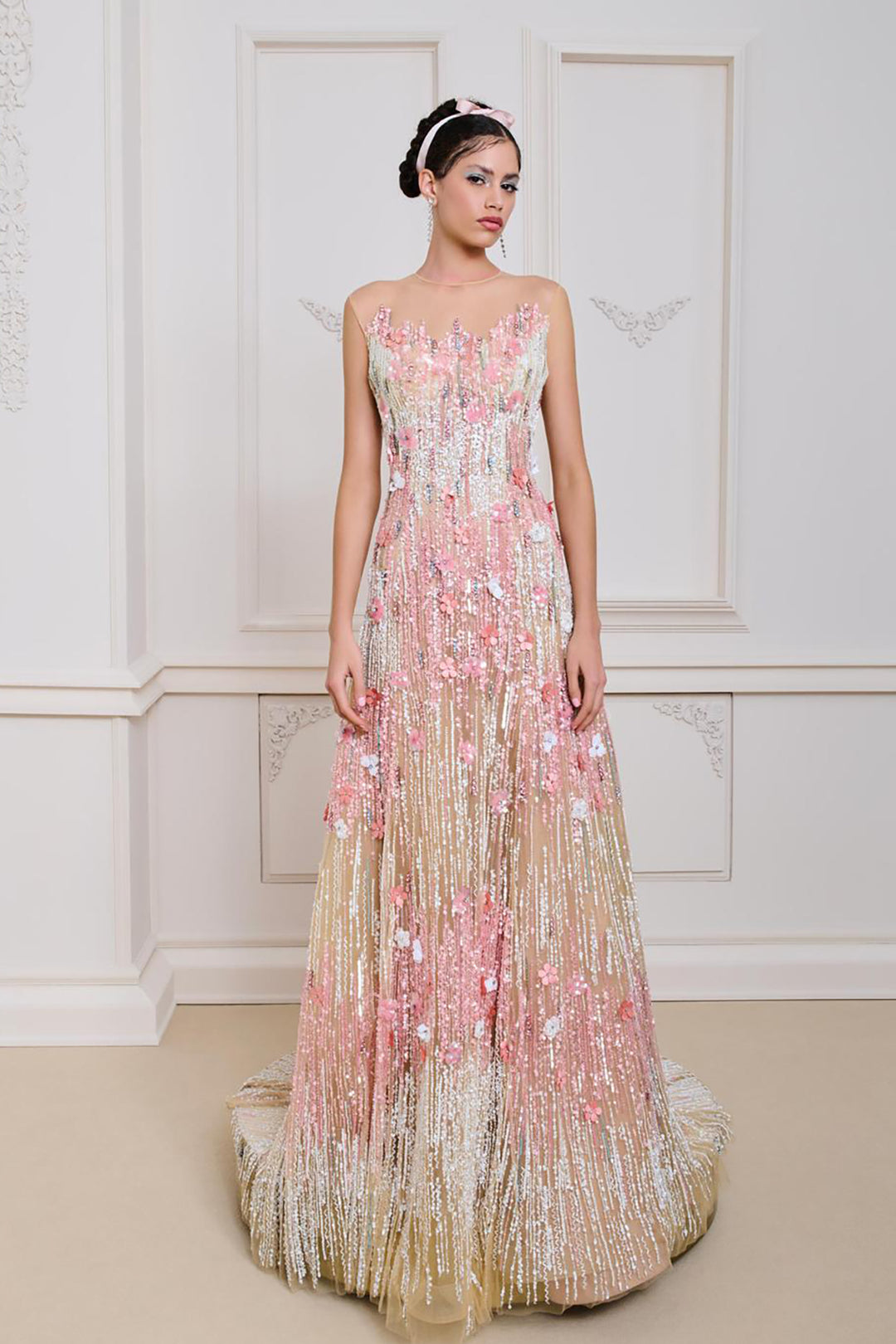 Glow-Soft A-Line Dress