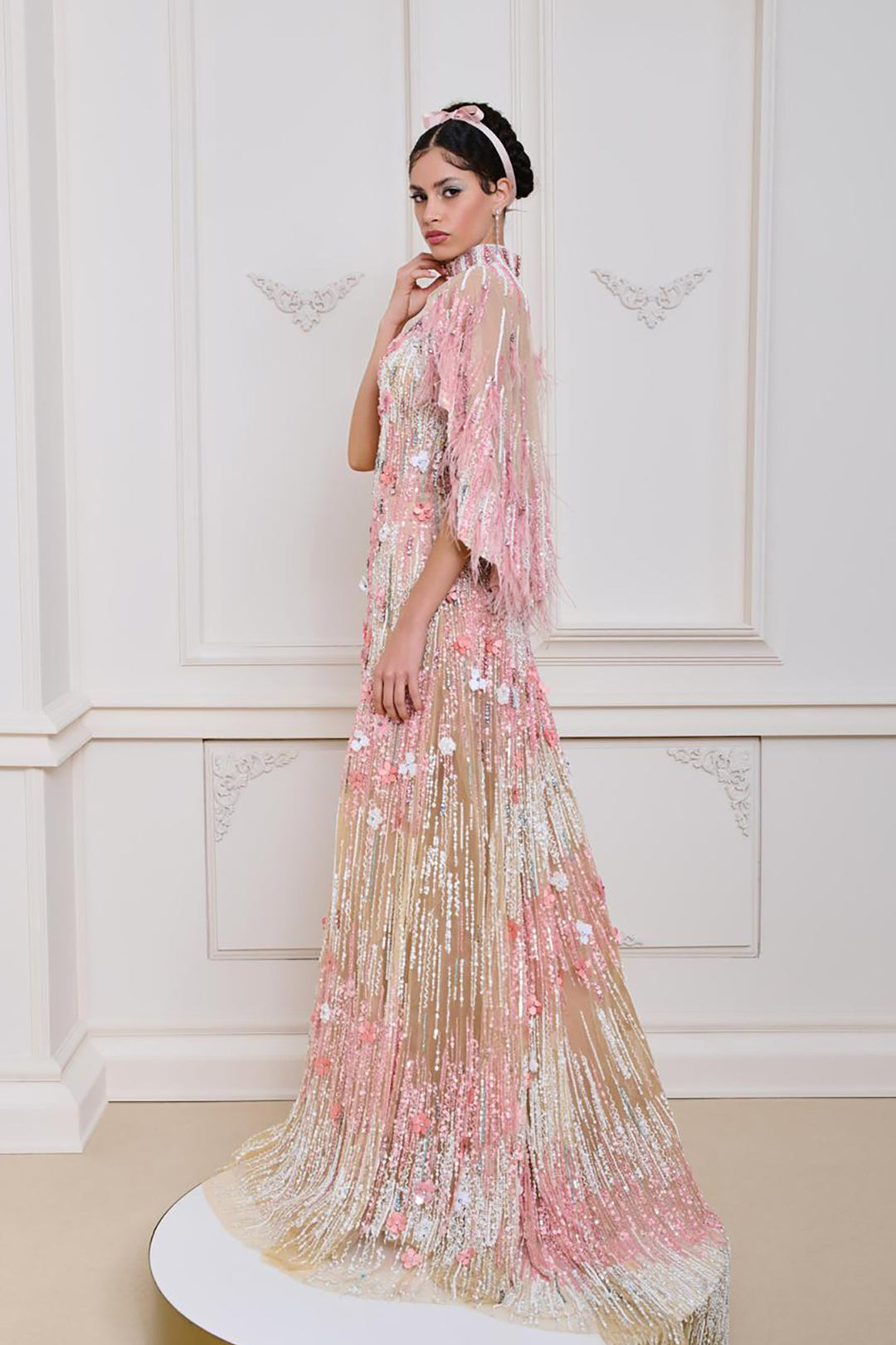 Glow-Soft A-Line Dress