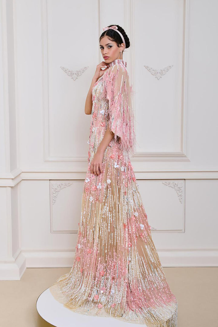 Glow-Soft A-Line Dress