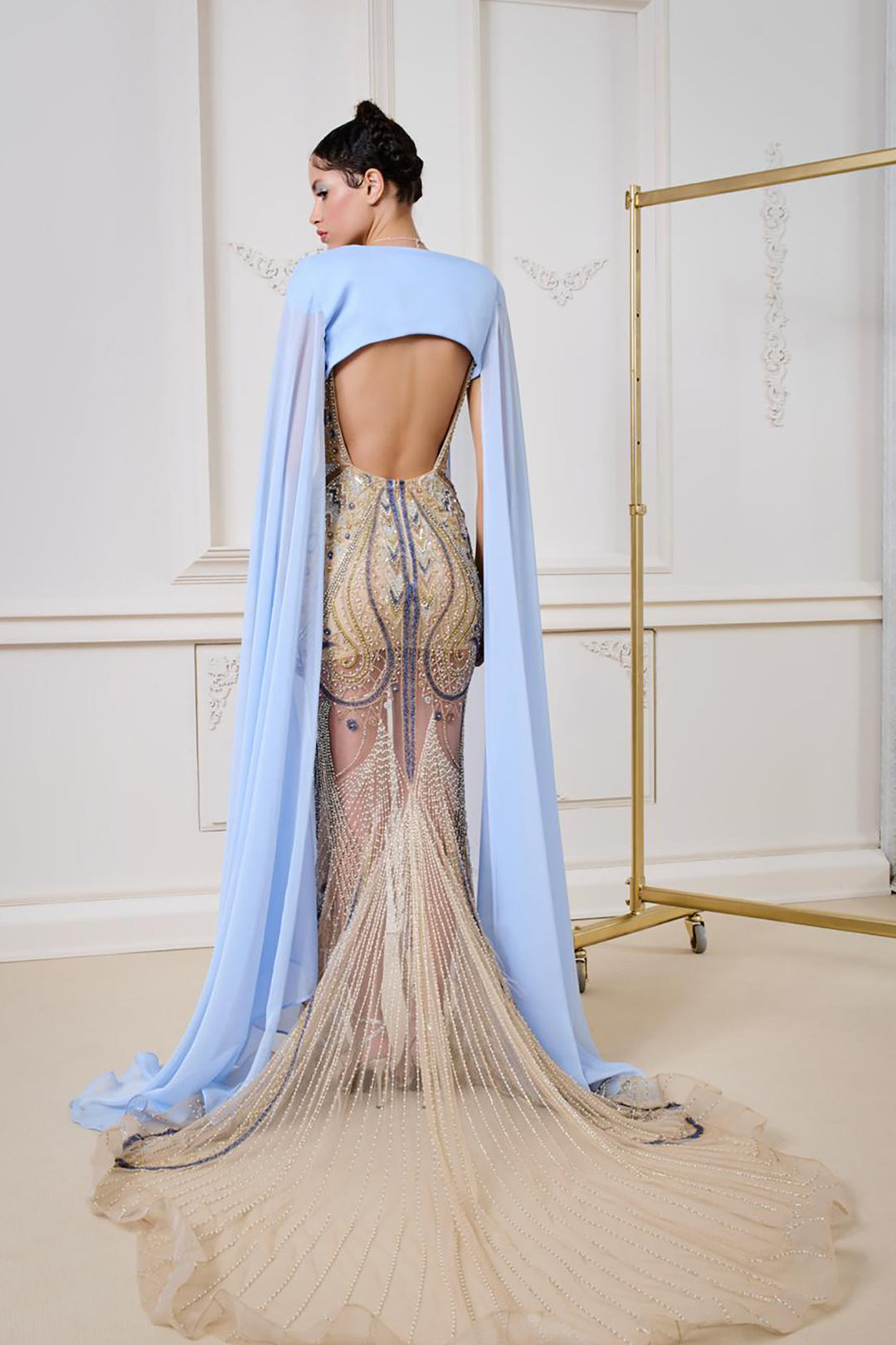 Celestial Cascade Dress