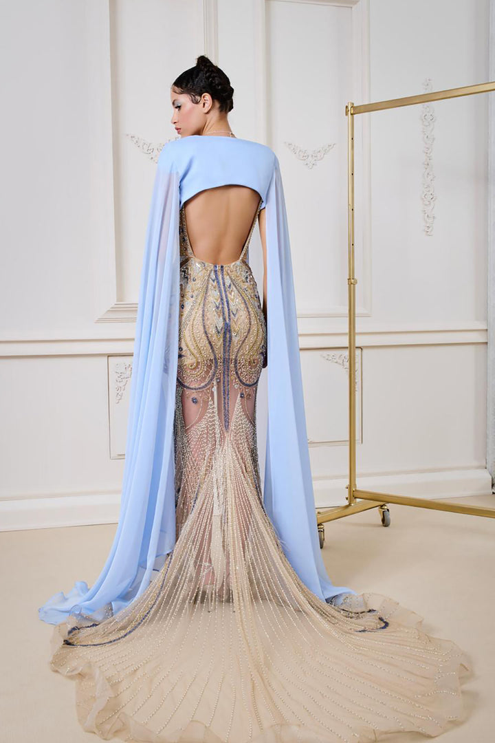 Celestial Cascade Dress