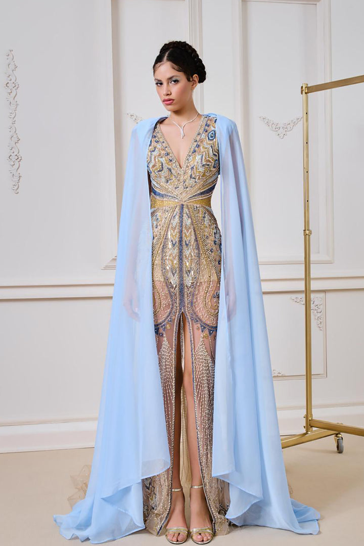 Celestial Cascade Dress