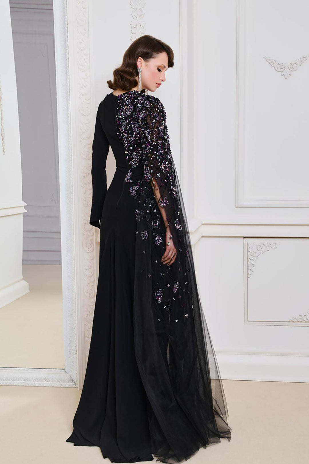 Midnight Satin Sparkle