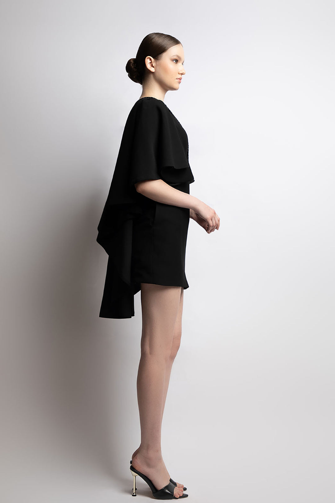 Loose Mini Dress Black / FR 42 Loose Mini Dress Black / FR 42