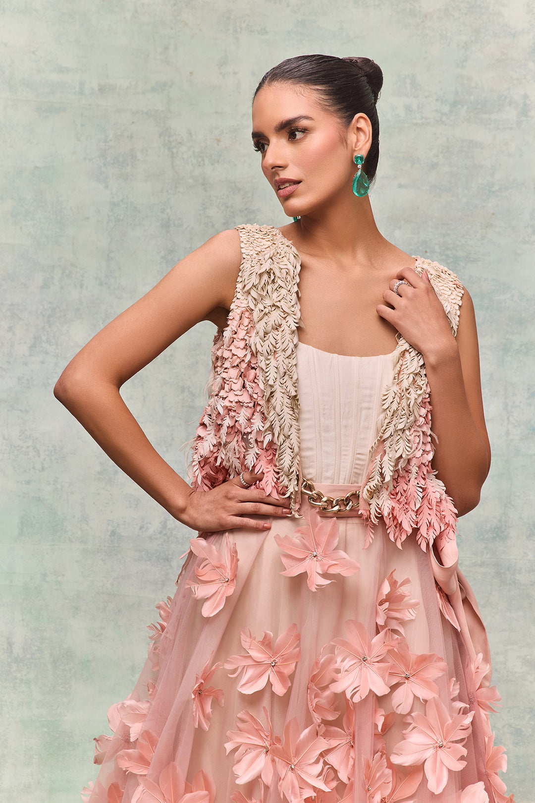 A-Line Silhouette Floral Dress