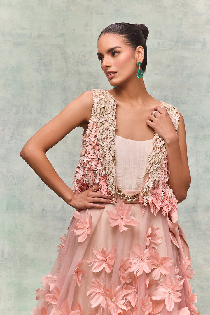 Lily Trio Vest Corset And Skirt